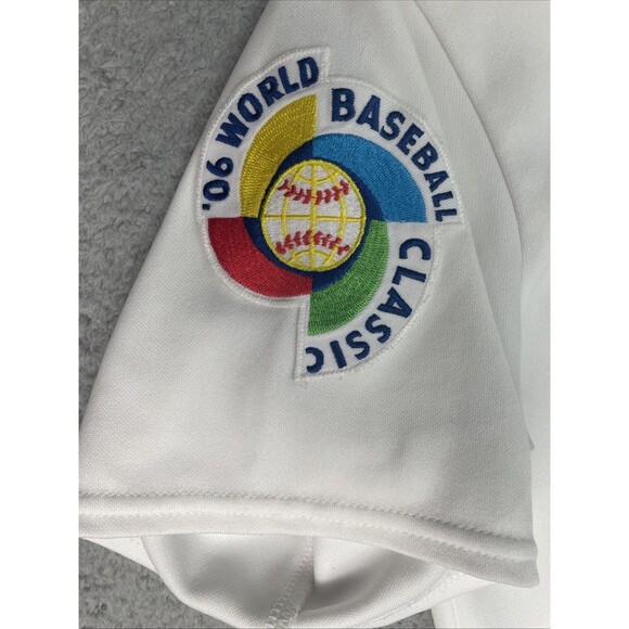 VTG Majestic Authentic Jersey Derek Jeter #2 Team USA 2006 WBC Mens 38 S/M White - Picture 2 of 10